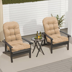 MQK Adirondack Chair Cushion showing water-repellent fabric texture