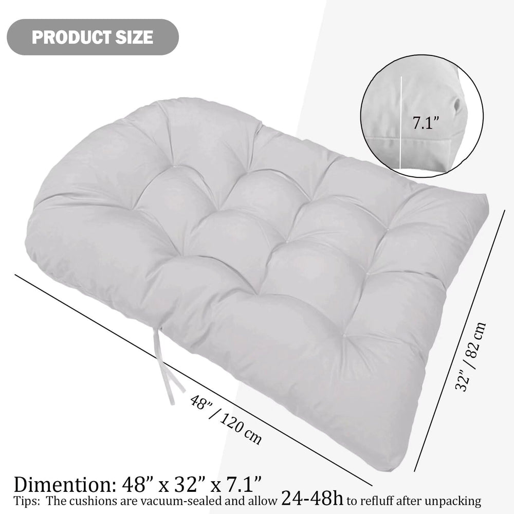 MQK Egg Chair Cushion unpacked fluffing process