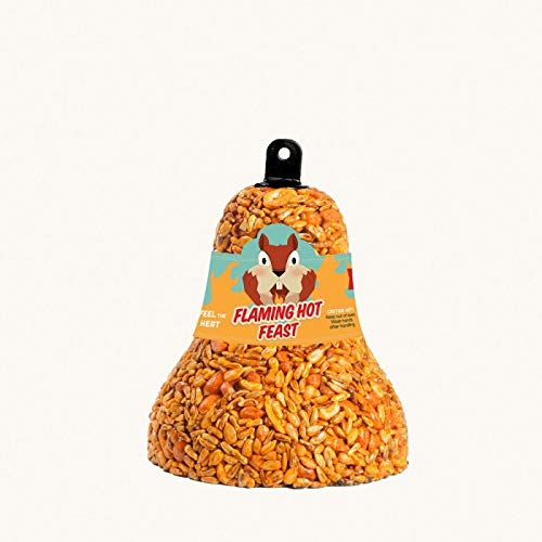 Mr. Bird Flaming Hot Feast Spicy Bird Seed Bell packaging