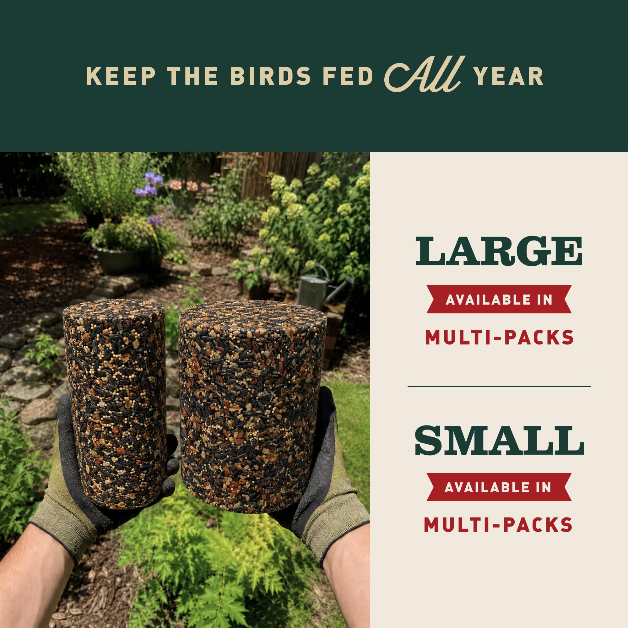 Mr. Bird WildBird Feast Cylinder Bird Seed packaging