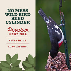 Mr. Bird WildBird Feast Cylinder side view showcasing packaging