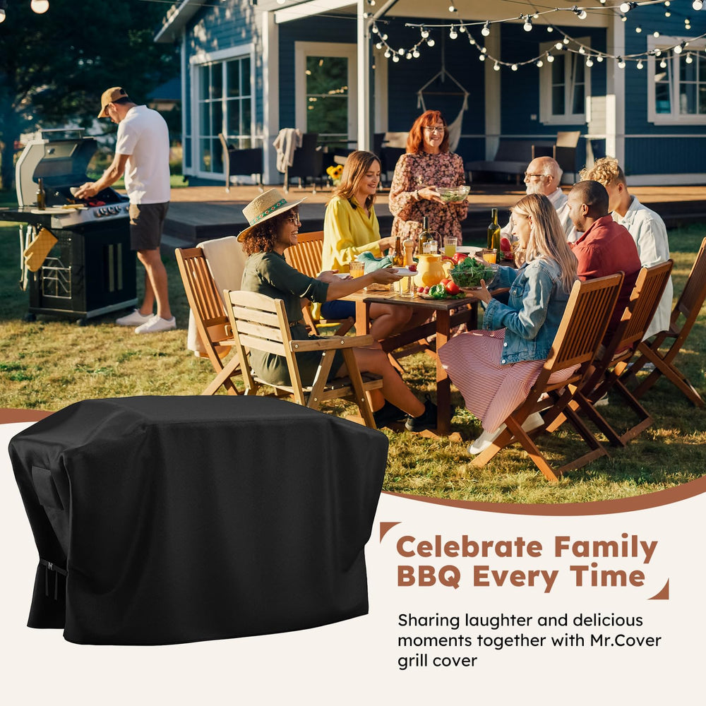 MR. COVER Griddle Cover packaging and specifications
