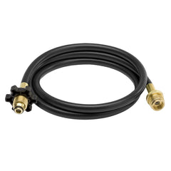 Mr. Heater 10-ft hose assembly front view with black finish