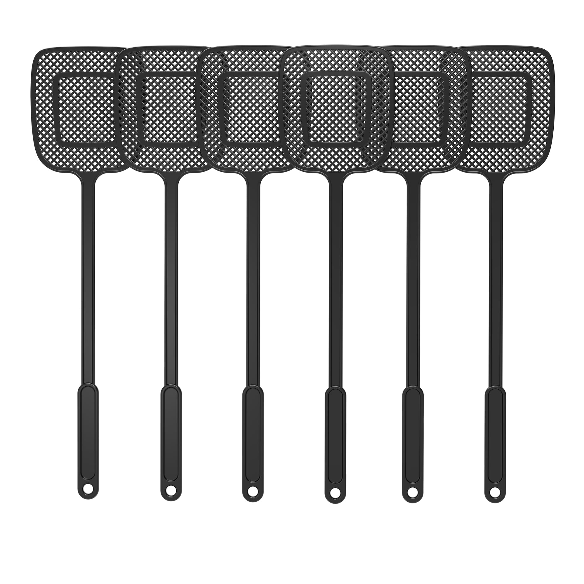 MR.SIGA Heavy Duty Fly Swatter black model front view
