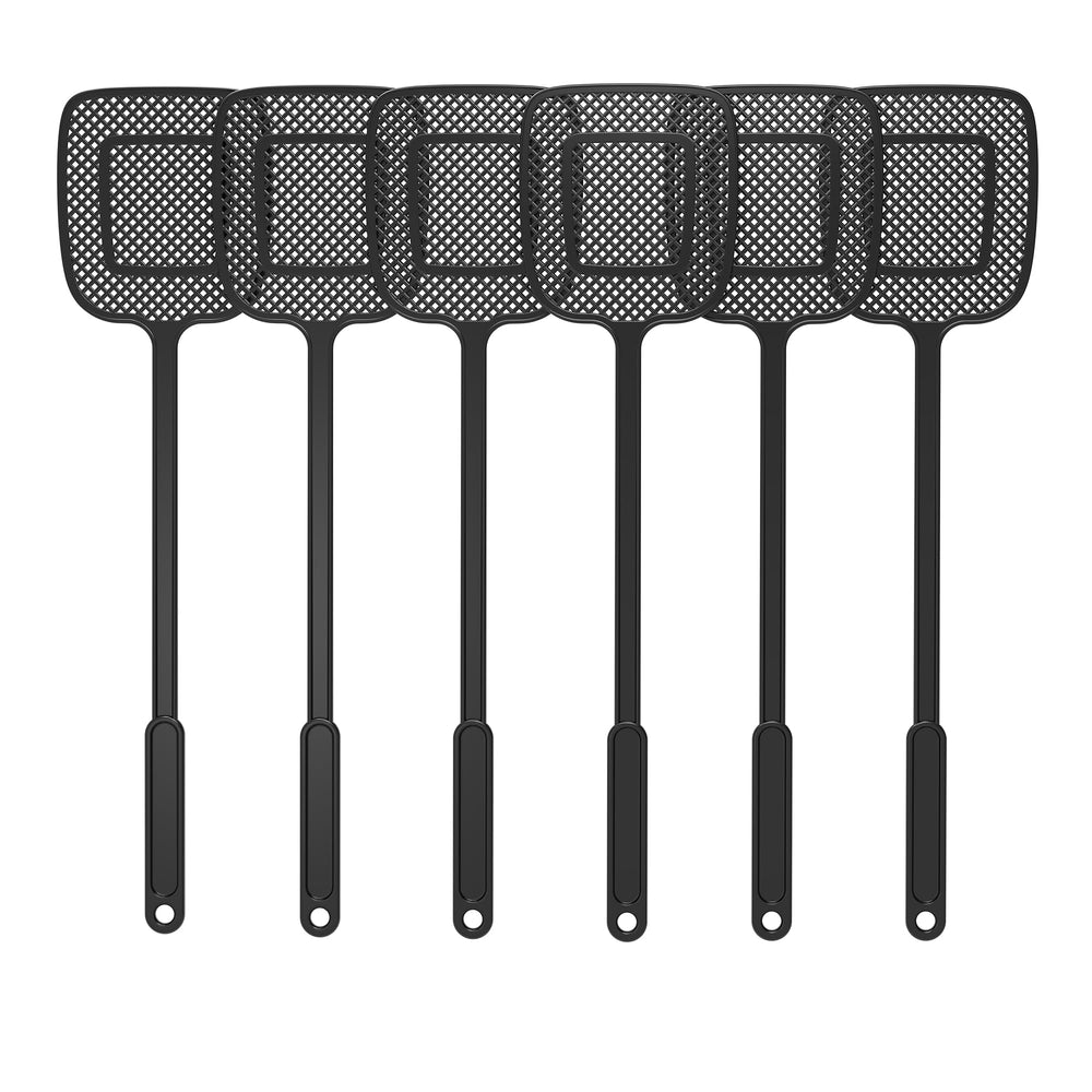 MR.SIGA Heavy Duty Fly Swatter black model front view