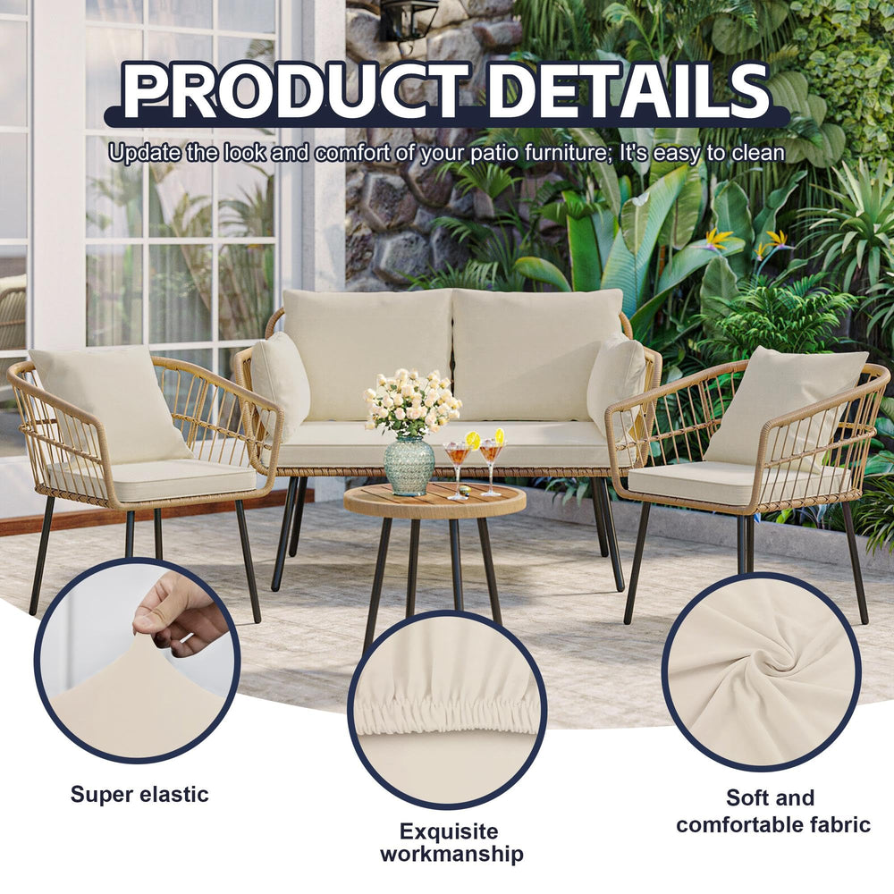 MRGSDL cushion cover fitting a patio sofa