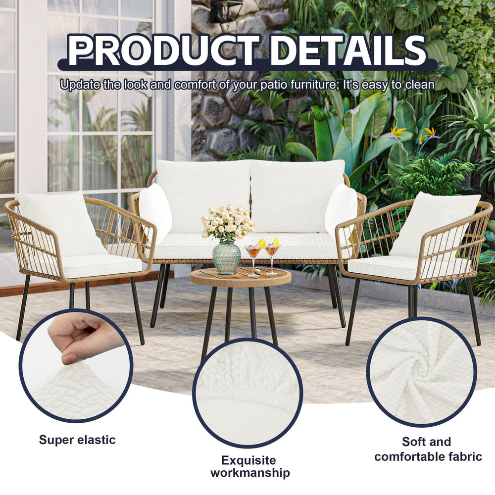 MRGSDL cushion cover on outdoor sofa
