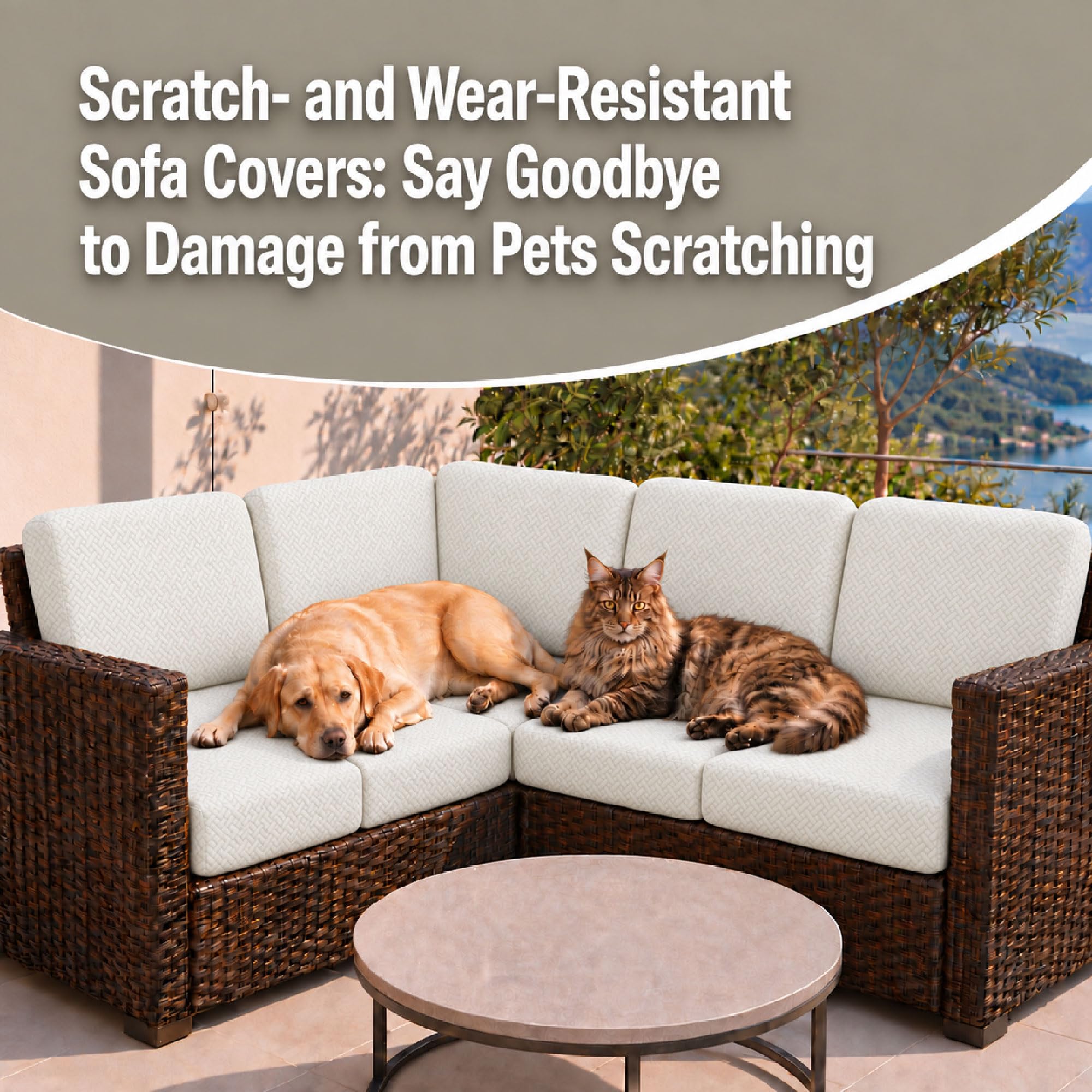 MRGSDL cushion covers showcasing versatility indoors and outdoors