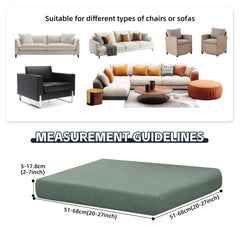 MRGSDL cushion covers showing fabric texture and stretch