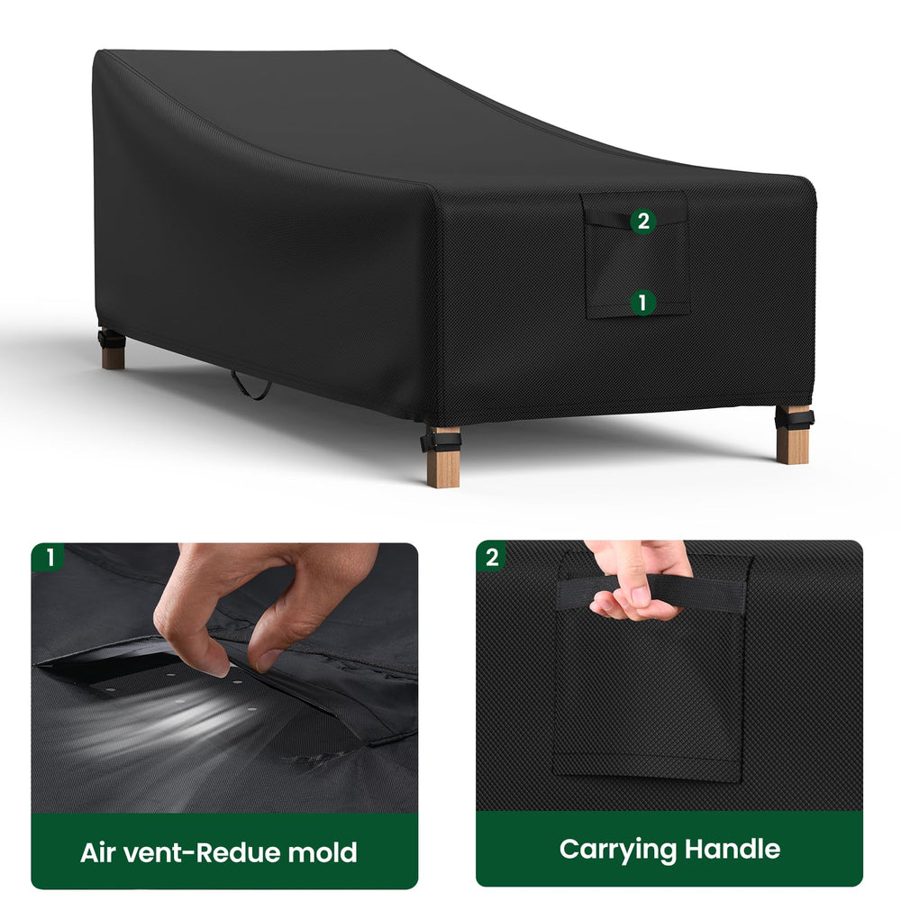 Mrrihand outdoor lounge chair covers stored in bag