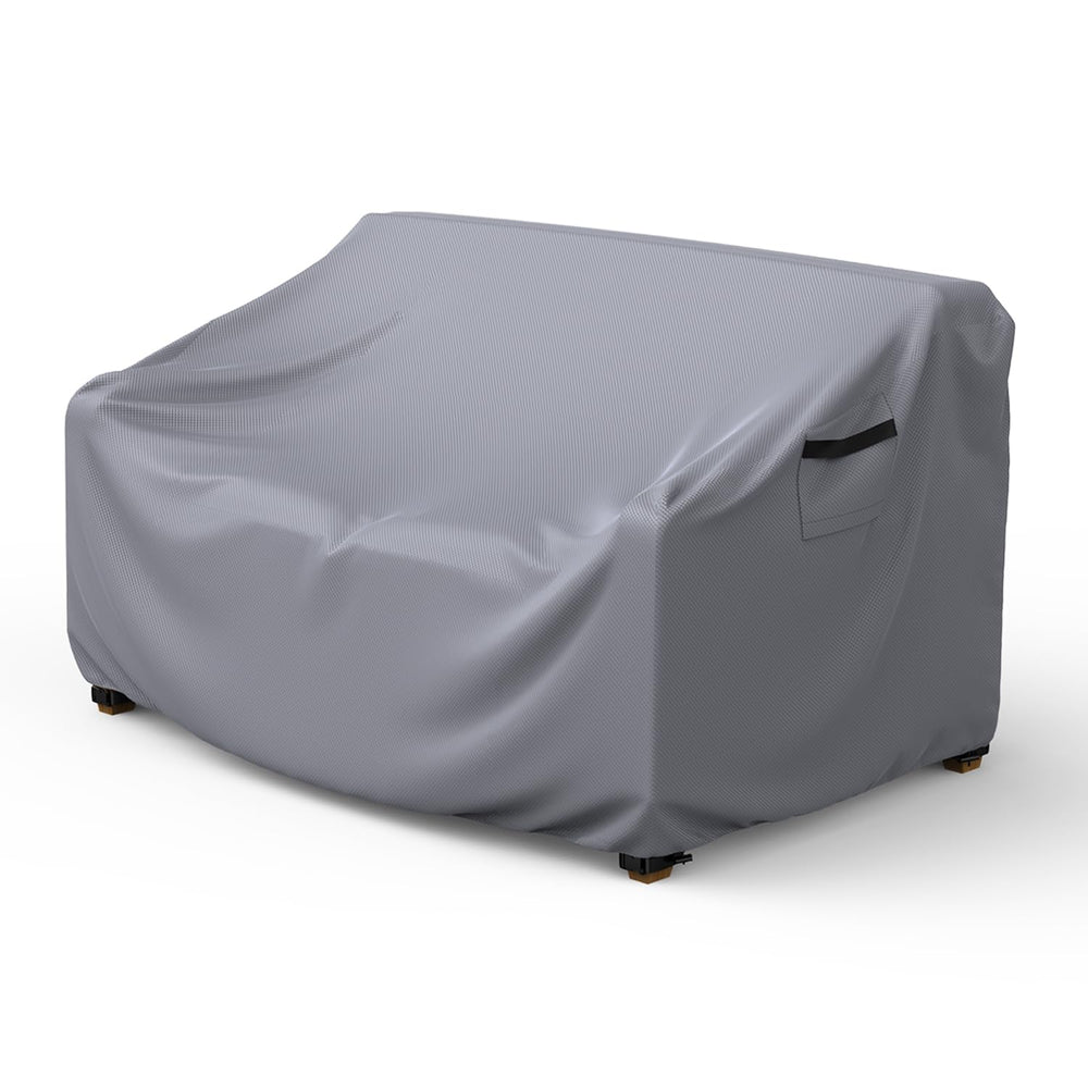Mrrihand Outdoor Patio Sofa Cover Grey front view