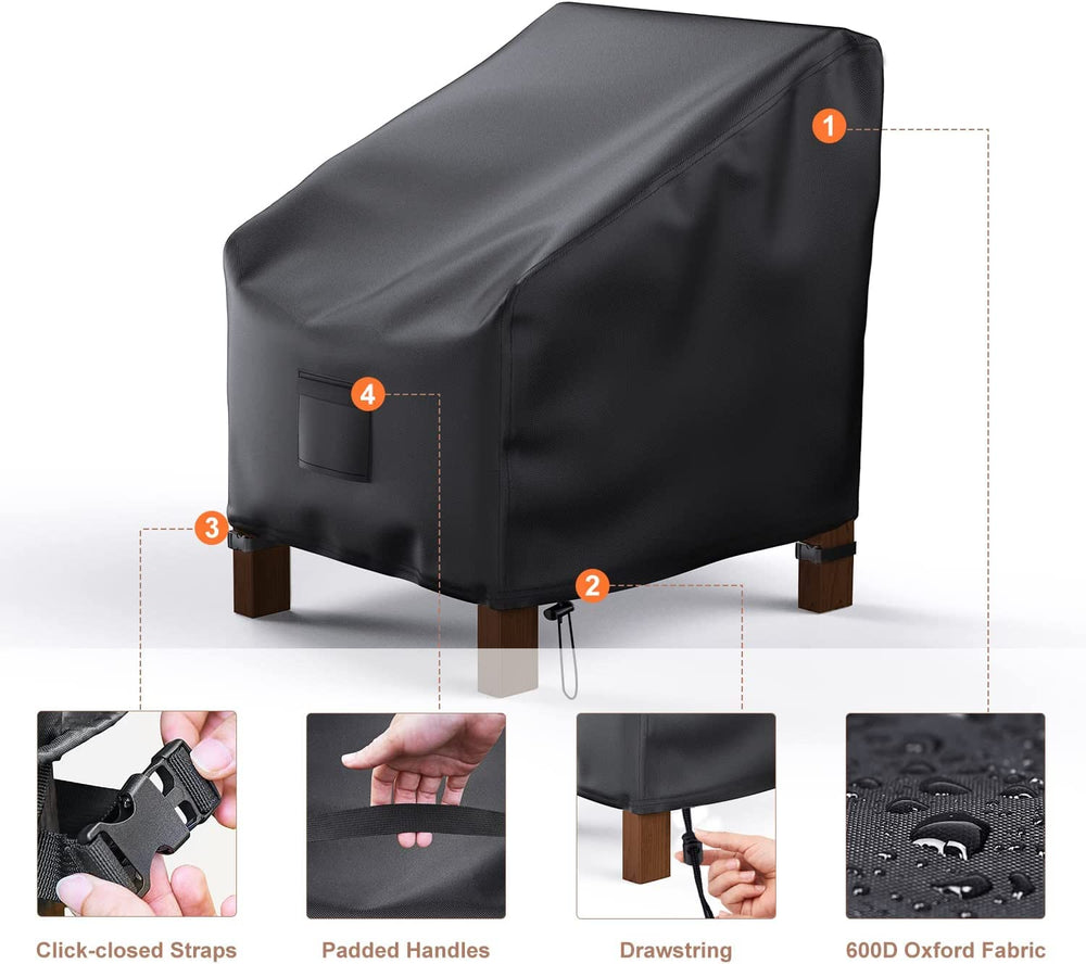 Mrrihand patio chair cover air vent design