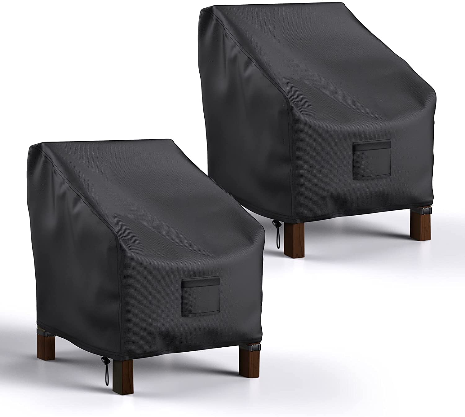 Mrrihand patio chair cover black front view