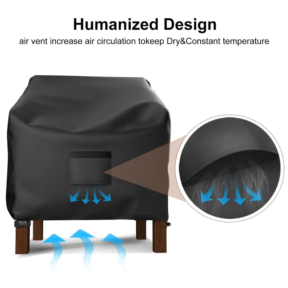 Mrrihand patio chair cover packed in storage bag