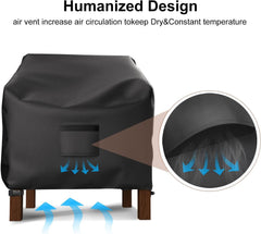 Mrrihand patio chair cover showing click-close strap
