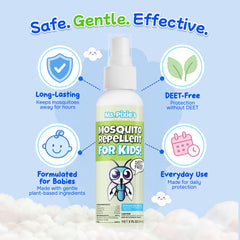 Ms. Pixie's Mosquito Repellent for Kids natural oils ingredients