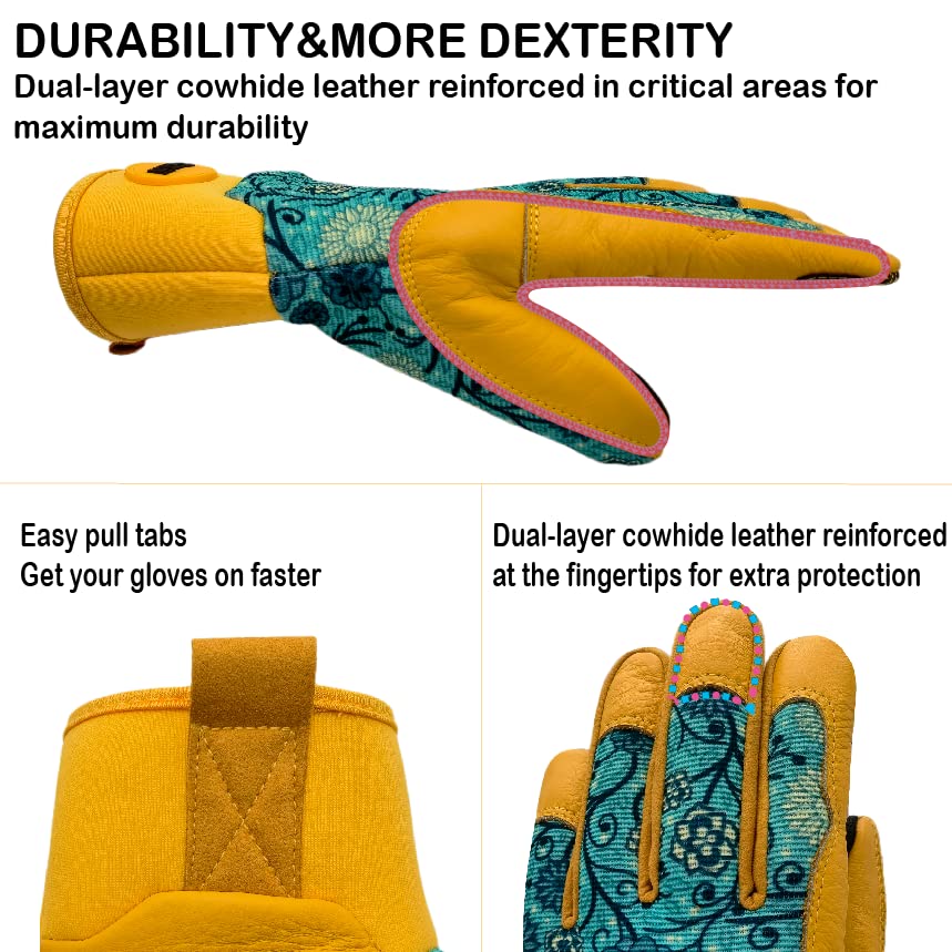 MSUPSAV Garden Gloves in use while gardening with plants