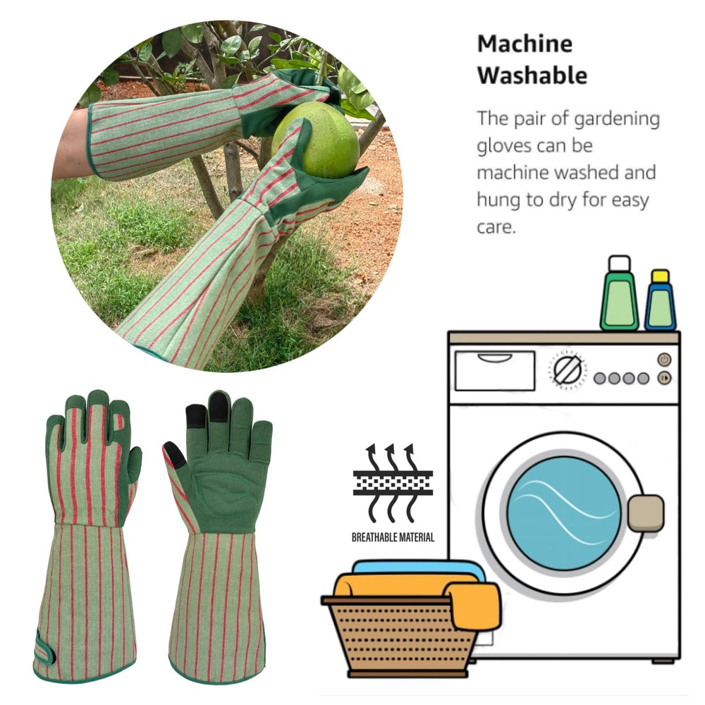 MSUPSAV Gardening Gloves displayed with packaging