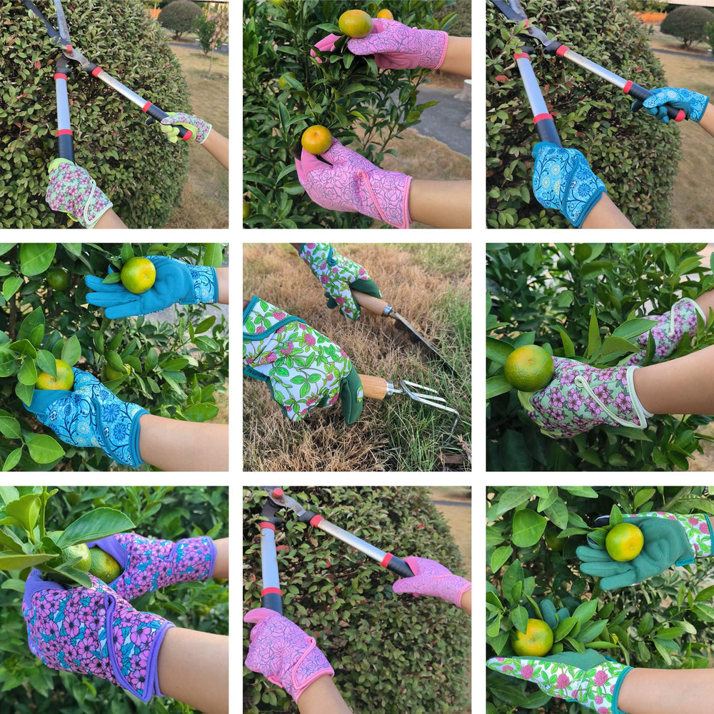 MSUPSAV Gardening Gloves displaying touchscreen compatibility