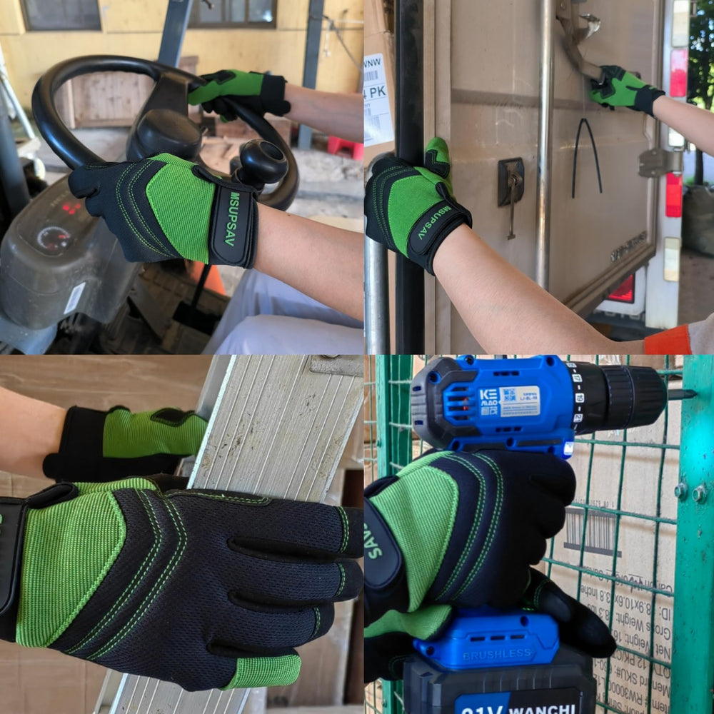 MSUPSAV Gardening Gloves in use while gardening