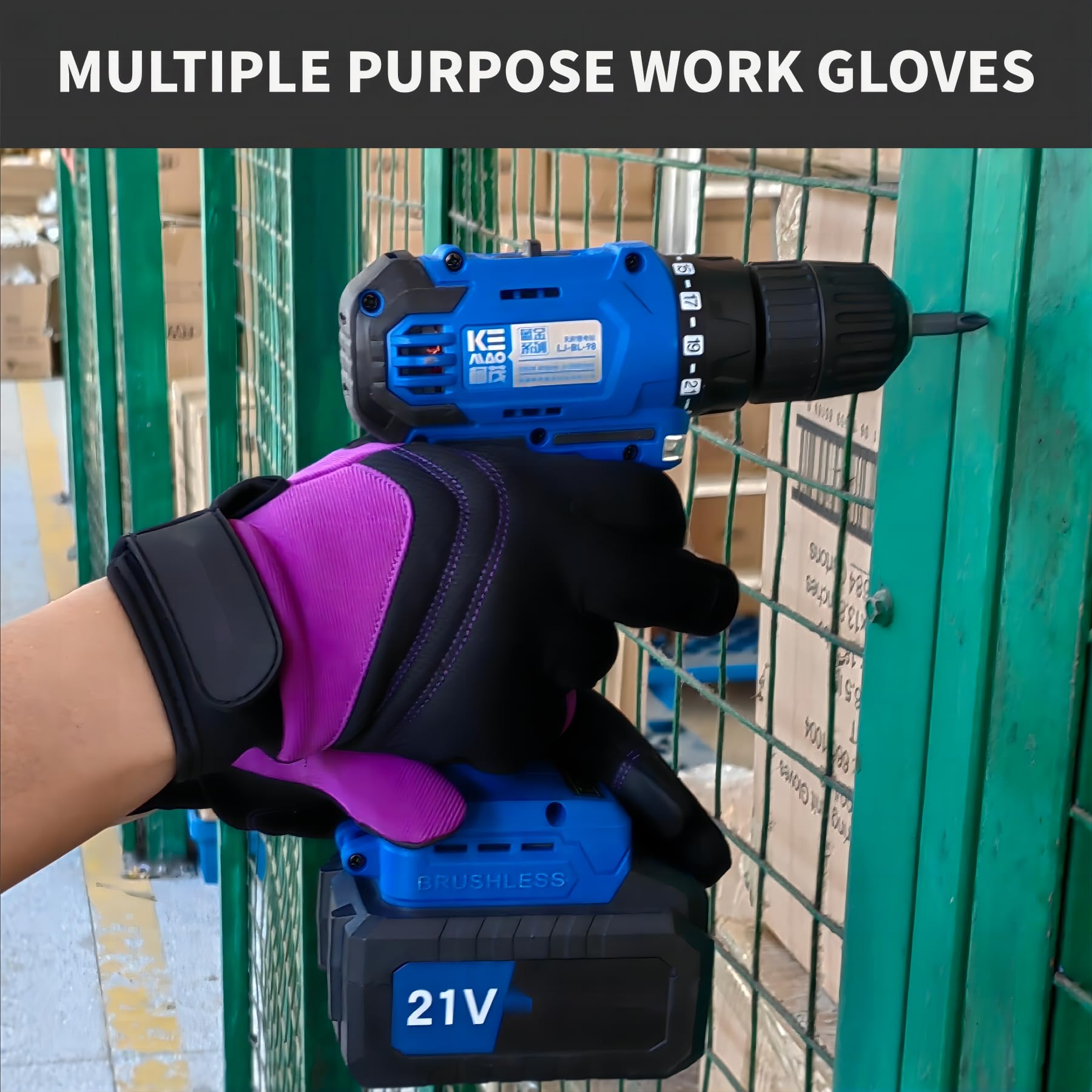 MSUPSAV Gardening Gloves on a workbench