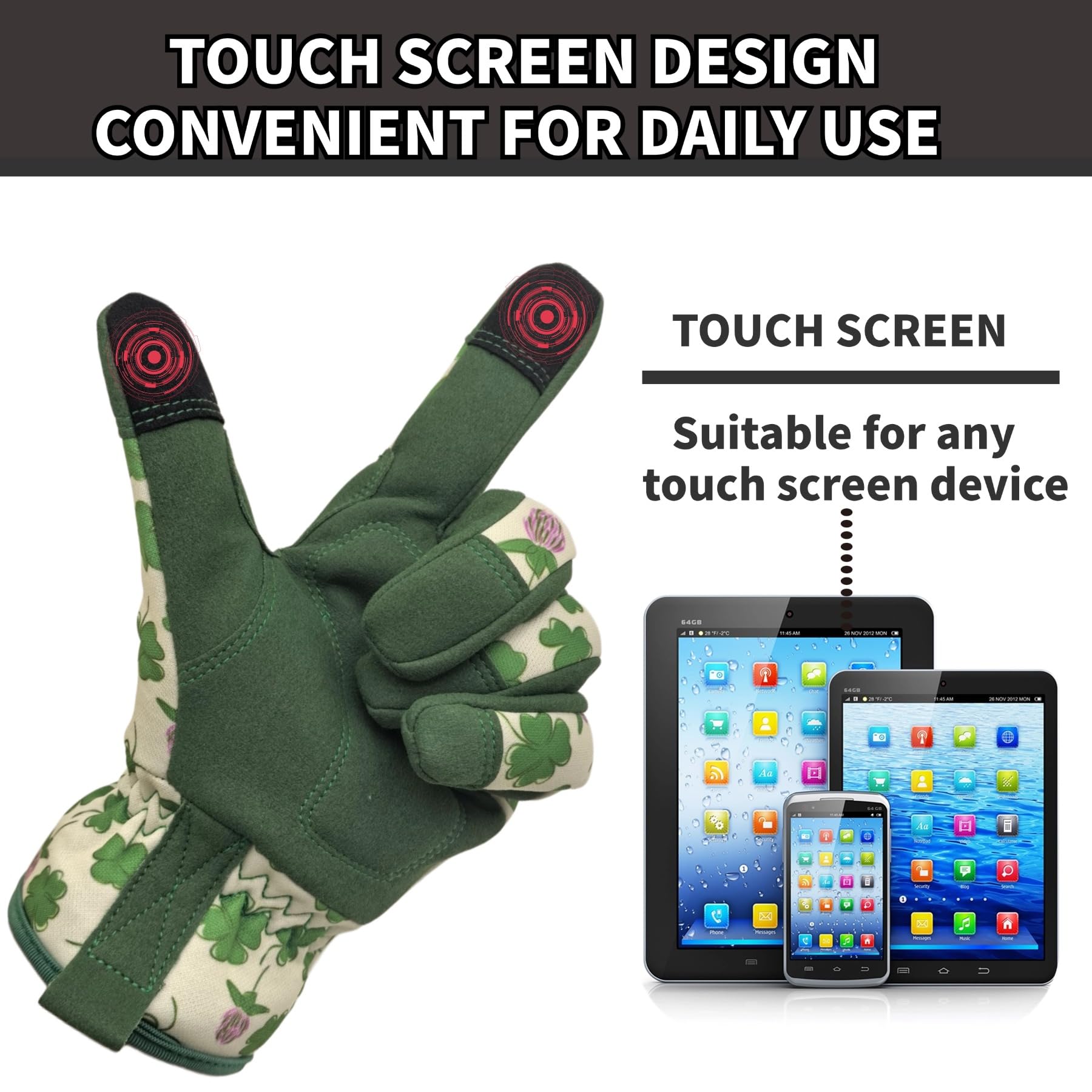 MSUPSAV gardening gloves packaging front view