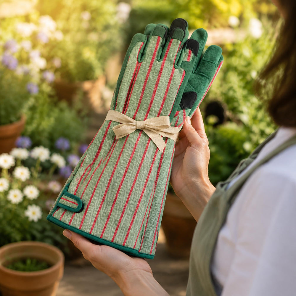 MSUPSAV Gardening Gloves with adjustable wrist cuff
