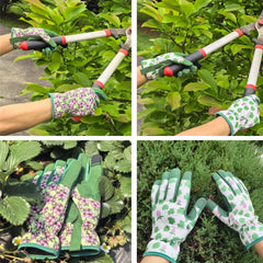 MSUPSAV Women's Gardening Gloves in action, picking roses