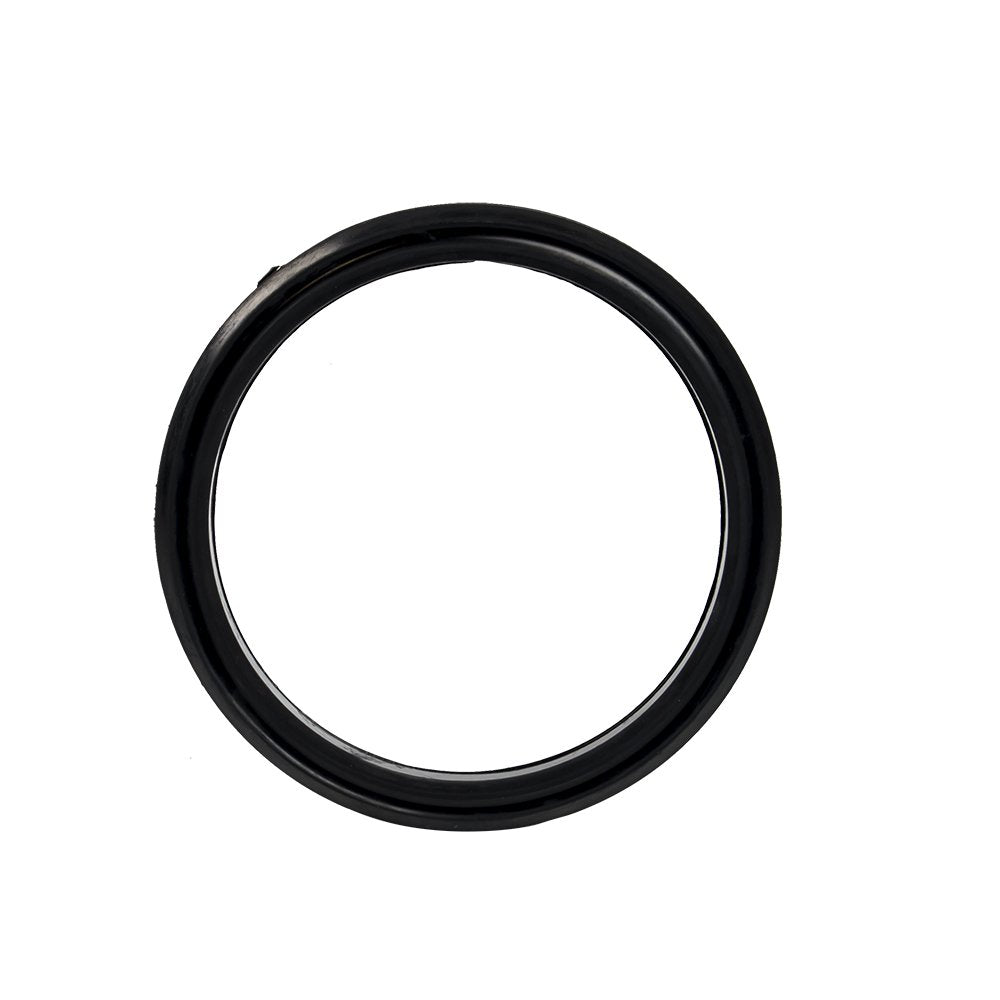 MTD Genuine Parts Friction Wheel 5 inch black rubber front view