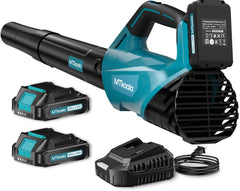 MTKOALA cordless leaf blower front view in blue