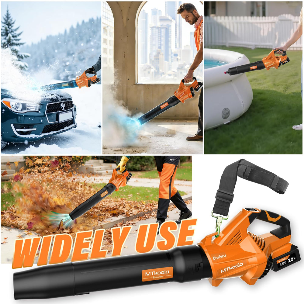 MTKOALA leaf blower extension nozzle close-up