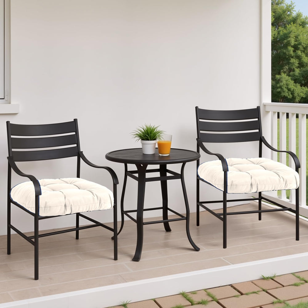 MTMR Outdoor Chair Cushions on patio furniture