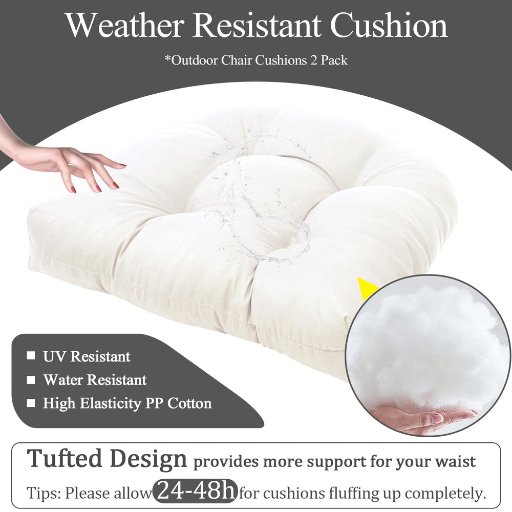 MTMR Outdoor Chair Cushions packaged for delivery