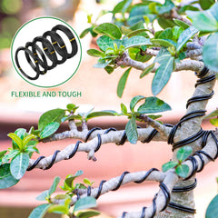 Mudder Bonsai Training Wire 1.5 mm black roll