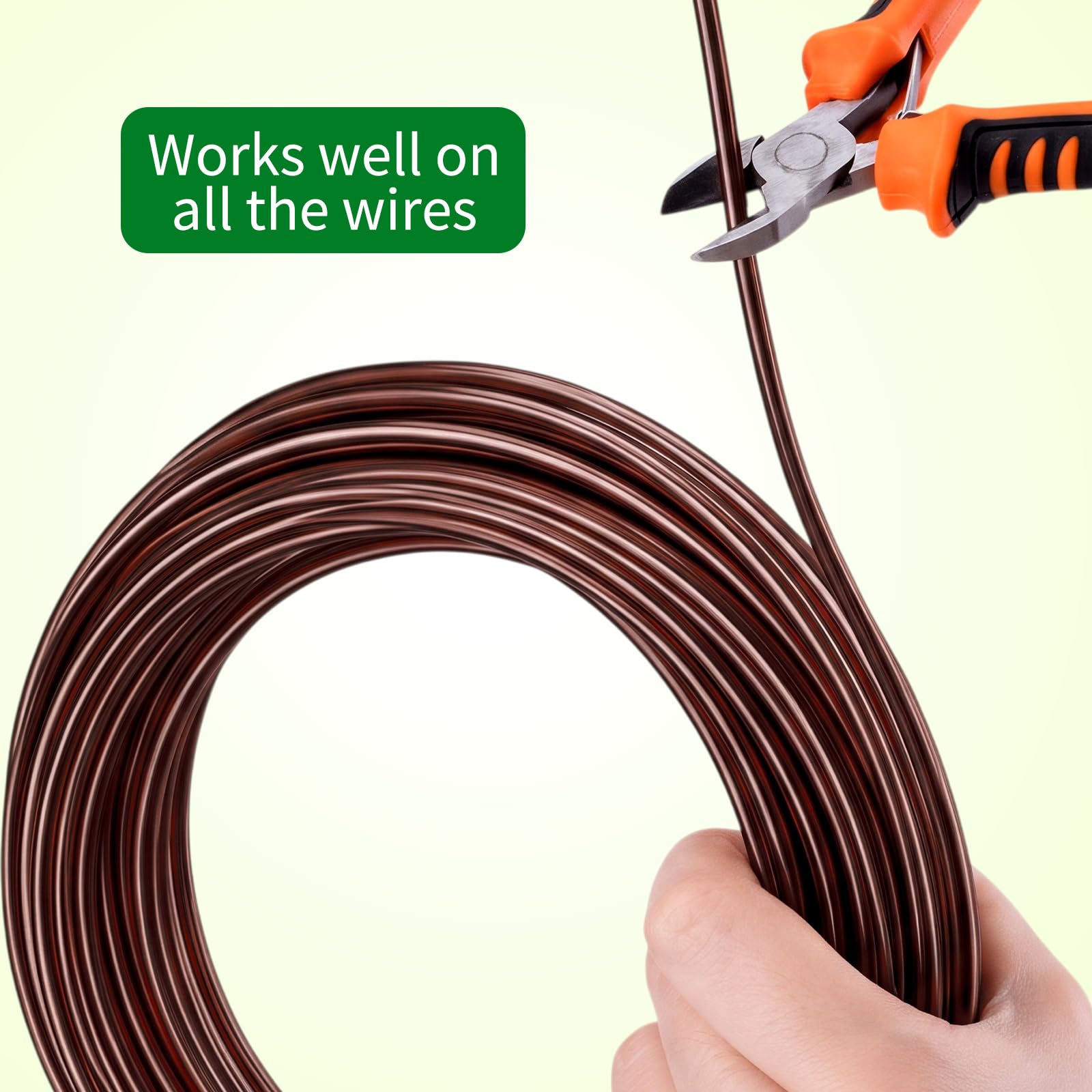 Mudder Bonsai Training Wire in use shaping a bonsai tree
