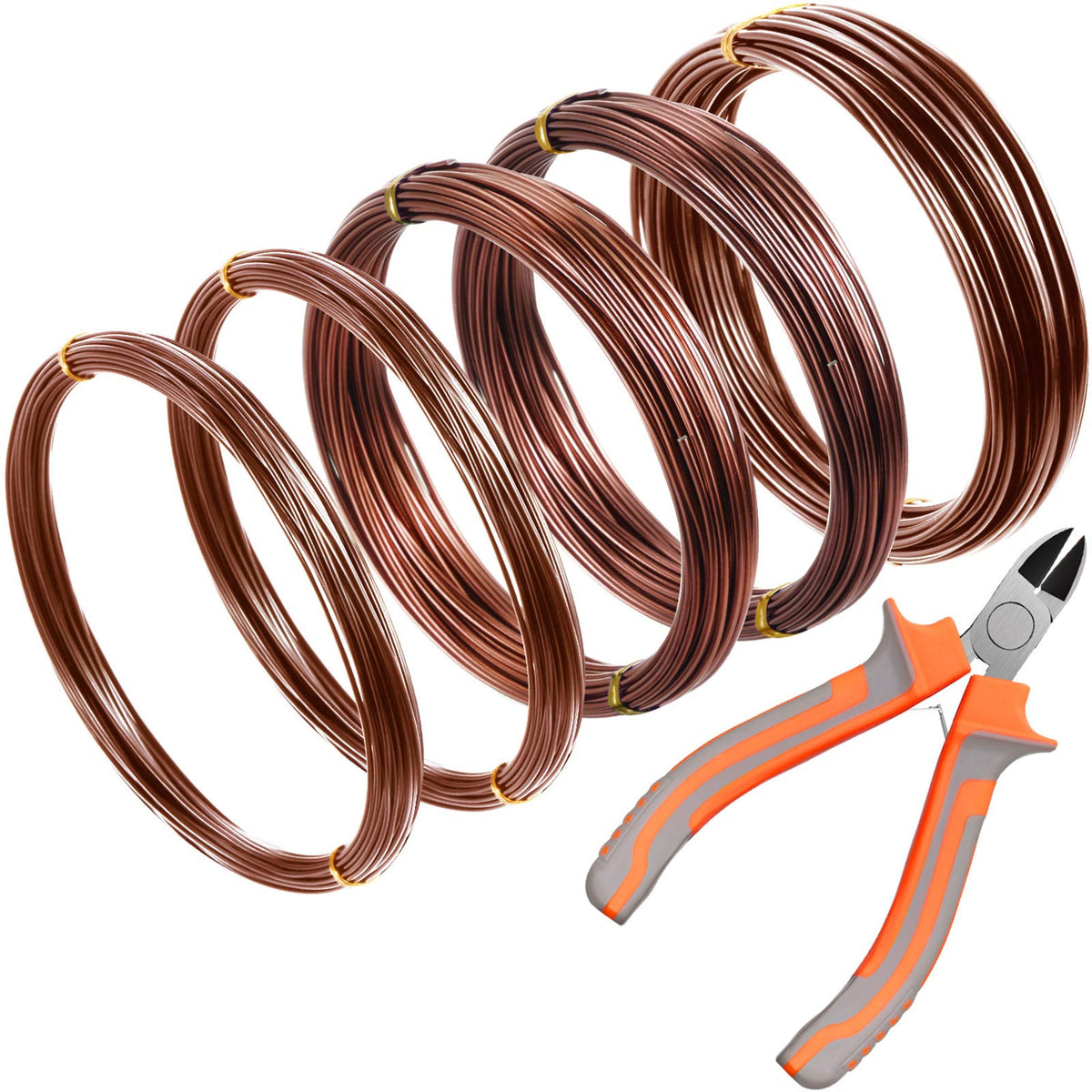 Mudder Bonsai Training Wire Kit with cutter and wires