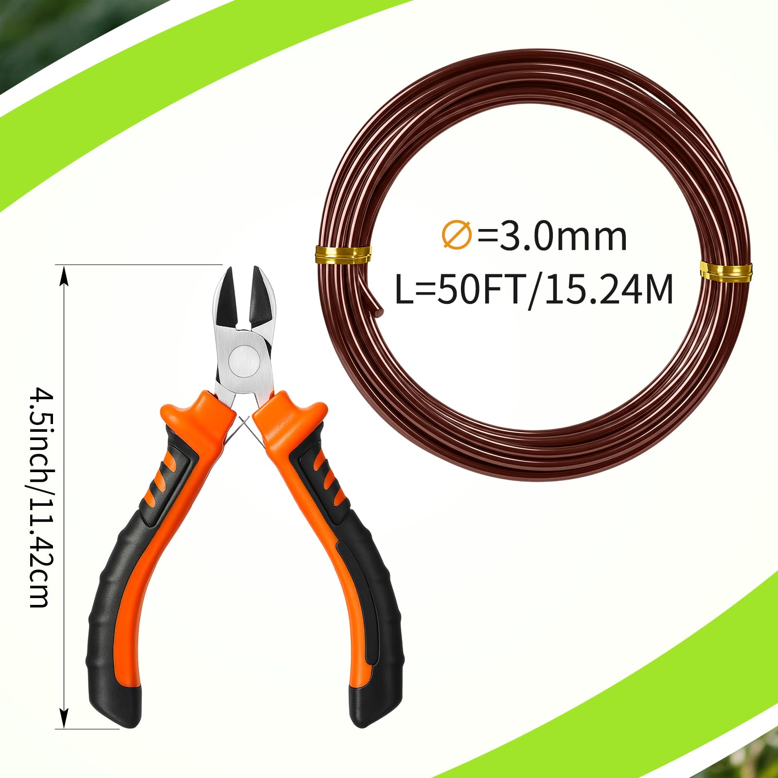 Mudder bonsai wire cutter close-up