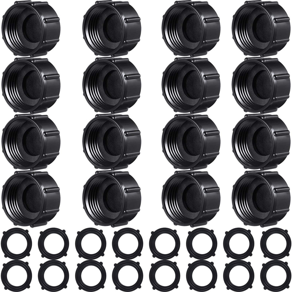 Mudder garden hose caps pack of 16 in grey-purple