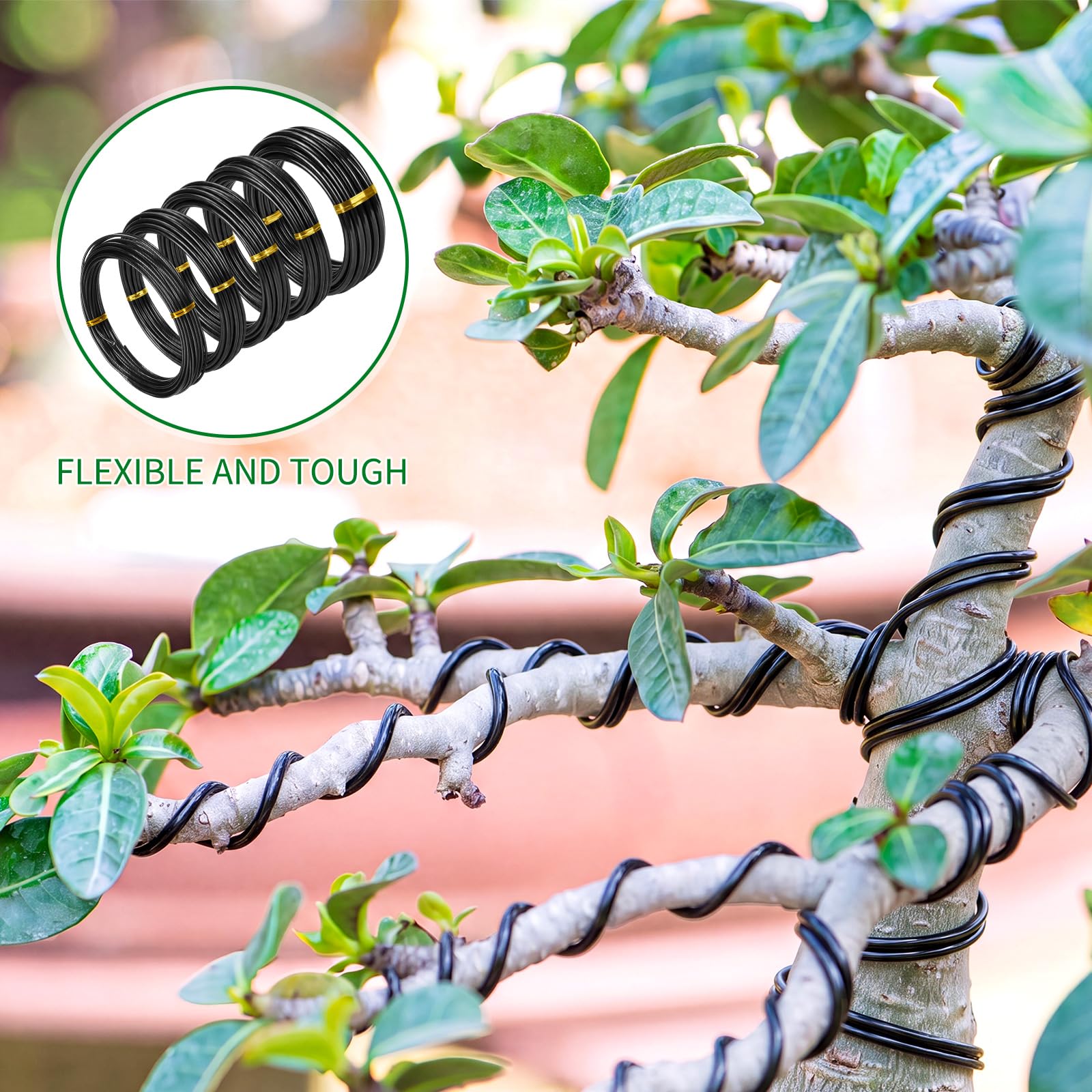 Mudder wire cutter for bonsai training wire