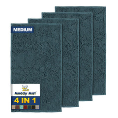 Muddy Mat Atlantic Green Microfiber Door Mat front view
