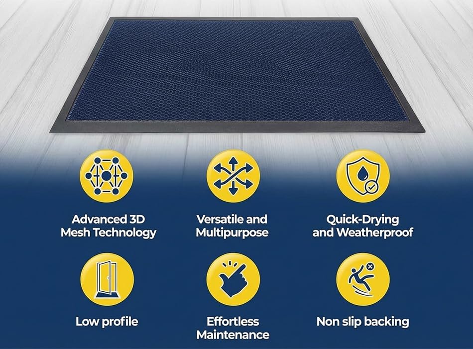 Muddy Mat in a mudroom setting