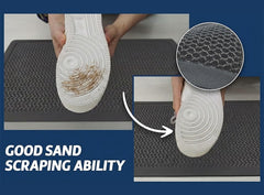 Muddy Mat Meshy Mat 32x60 outdoors on a patio