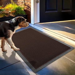 Muddy Mat Meshy Mat 36-inch by 60-inch brown doormat front view