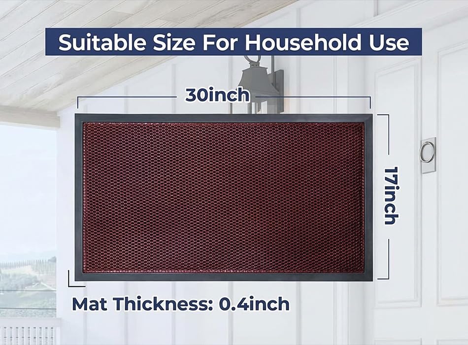 Muddy Mat Meshy Mat side view showing thickness
