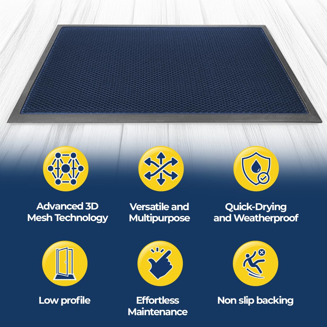 Muddy Mat packaging and dimensions