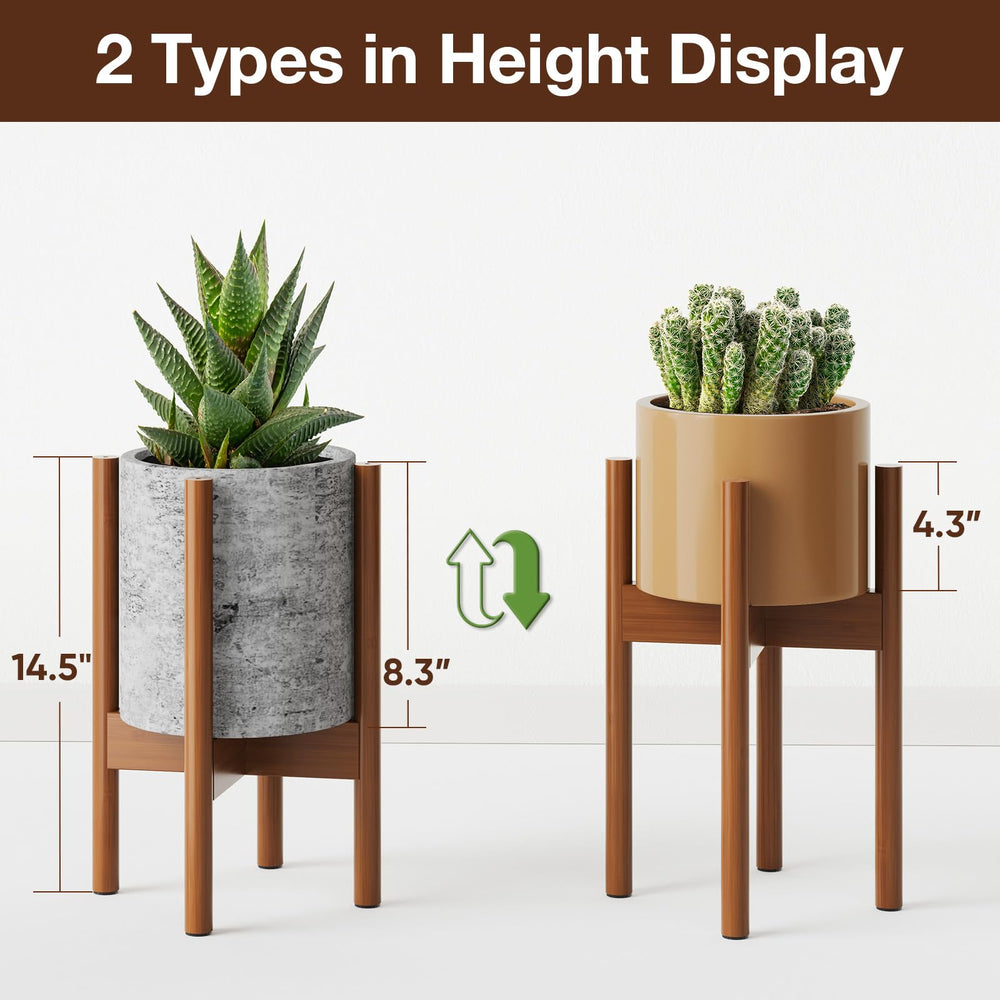 MUDEELA Plant Stand in a modern living room setting