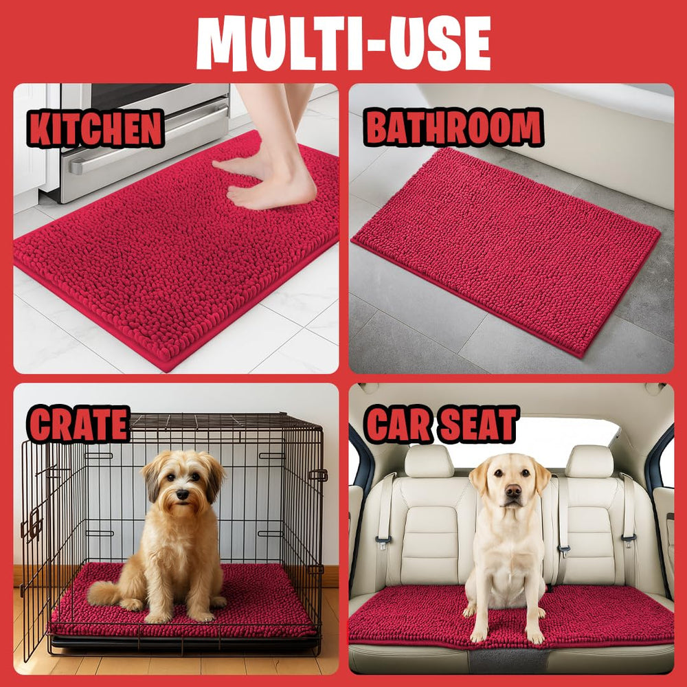 MUDGUARD MAT Dog Door Muddy Mat machine washing process