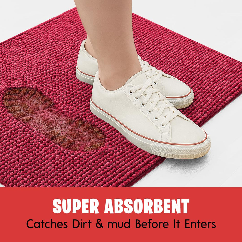 MUDGUARD MAT Dog Door Muddy Mat texture close-up