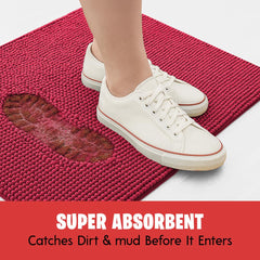 MUDGUARD MAT Dog Door Muddy Mat texture close-up