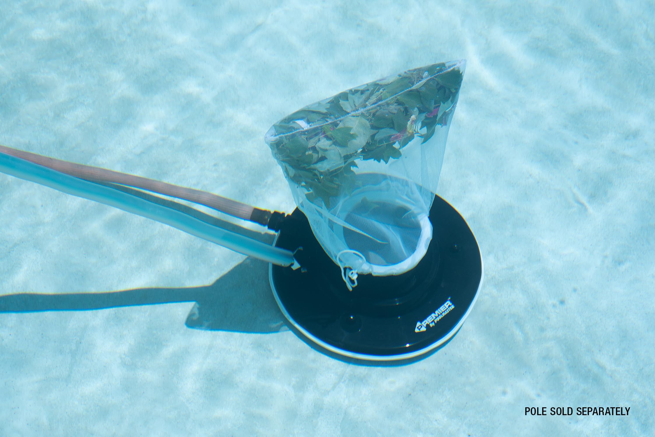 Multi-directional swivel wheels of Poolmaster Leaf Vacuum